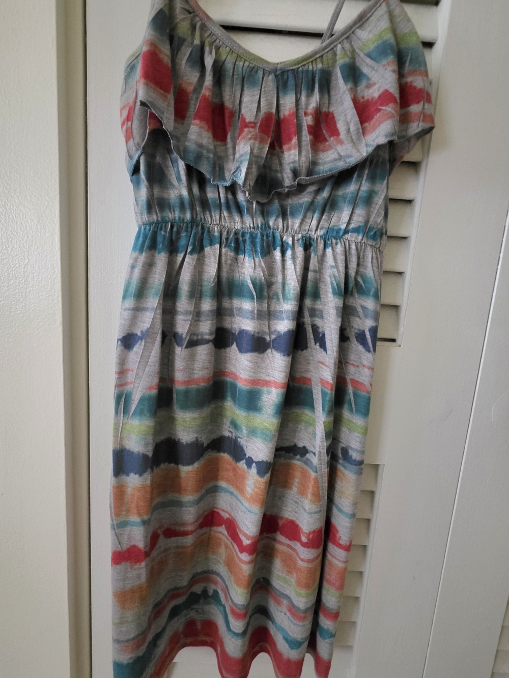Womens Multicolored Sundress